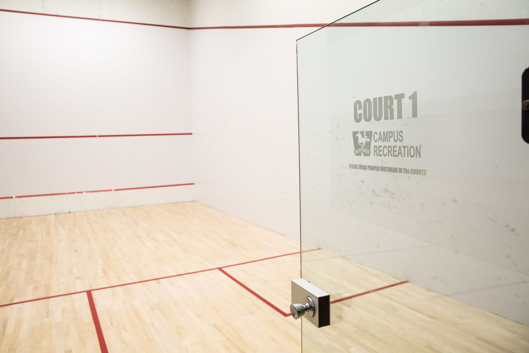 Squash court (Photo)